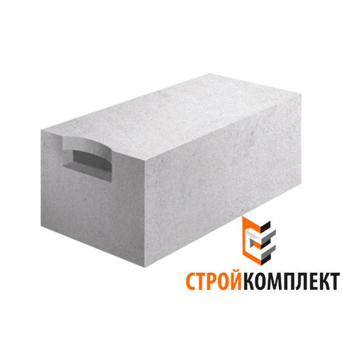 Газобетон СК D600 375х250х600 мм карманы